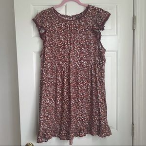 Wild Fable Floral Babydoll Mini Dress